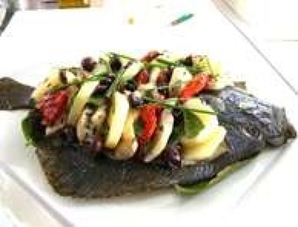 Rombo ricomposto al forno