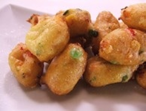 Castagnole fritte salate